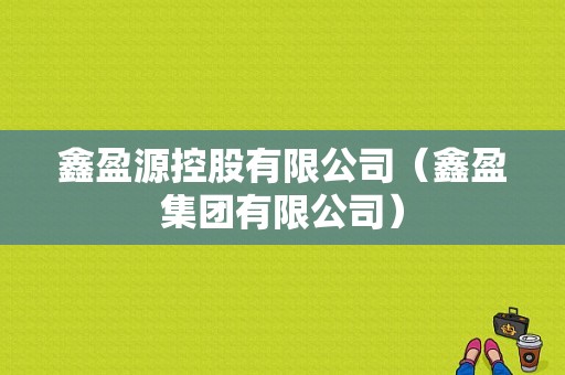 鑫盈源控股有限公司（鑫盈集团有限公司）-图1