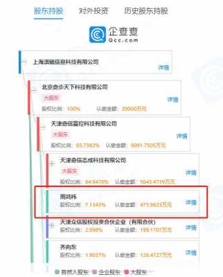 天眼查的持股（天眼查持股比例未公开怎么回事）-图2