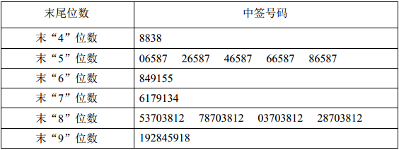 智能控股申购中签号（豪江智能申购中签号）