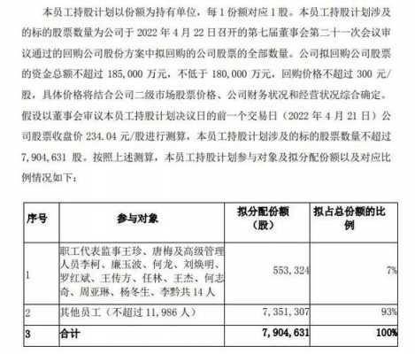 员工持股计划超过购买期（员工持股计划尚未购买）-图3