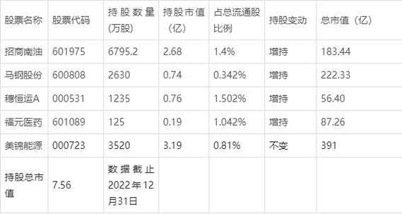 张武持股（牛散张武最新持股）