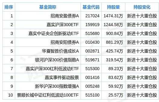 基金持股最的股票（银行基金持股的股票好不好）-图3