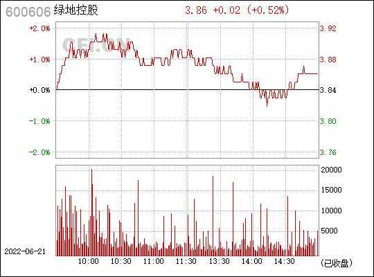 绿地控股地产股票资金（600606绿地控股股票行情）-图2