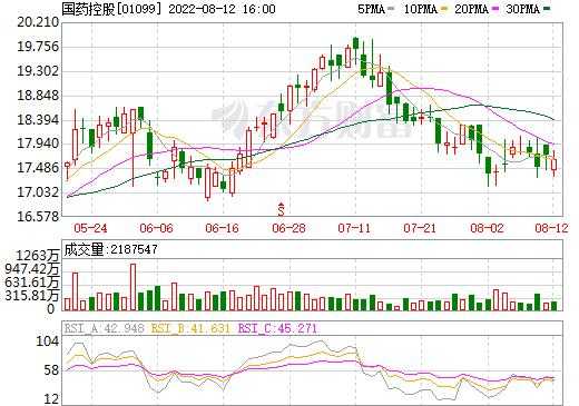 囯药控股股票行情（药业股份）