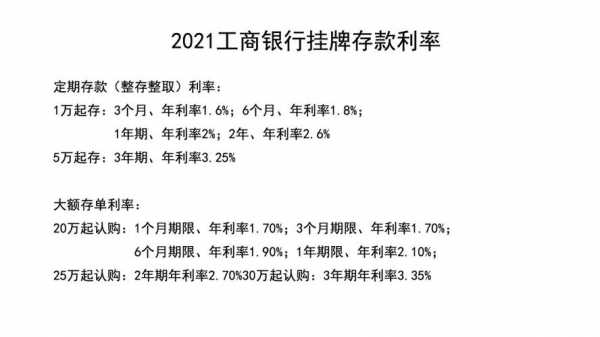 工行随意存利息（工行50万元存一年利息多少）-图3