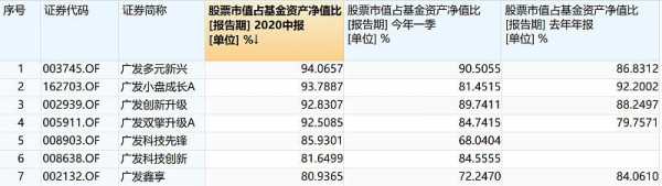 关于美国基金大额持股的信息