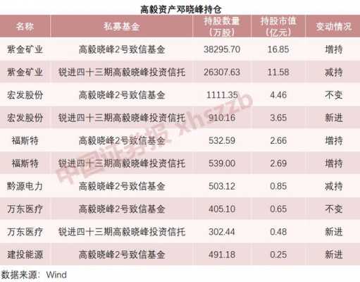 重阳投资2017持股（重阳投资持股最新明细）-图2