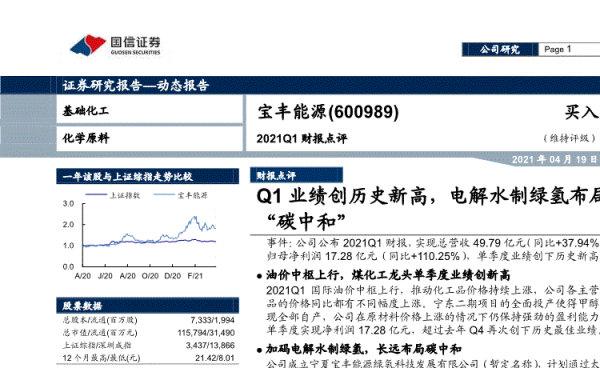 宝丰能源社保持股（宝丰能源2021年分红）